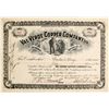 Image 1 : Val Verde Copper Company Ltd. Stock Certificate  (62963)