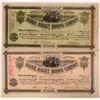 Image 1 : Silver Nugget Mining Company Stock Certificate Pair  (110942)