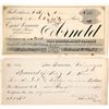 Image 1 : Arnold Gold & Silver Mining Company Stock and Receipt  (59589)