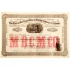 Image 1 : Mineral Bed Consolidated Mining Company of Arizona Stock Certificate  (60678)