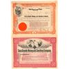 Image 1 : Casa Grande Mining & Smelting Co. Stock Certificate Pair  (106921)