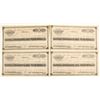 Image 1 : Hastings Consolidated Gold & Silver Mining Company Stock Certificates (4 count)  (62969)