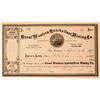 Image 1 : Great Western Quicksilver Mining Company Stock Certificate  (113264)