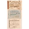 Image 1 : Three California Gold Rush Mining Stock Certificates  (110950)