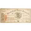 Image 1 : Spread Eagle Copper Mining Co. Stock Certificate, Saginaw District, 1863  (62923)
