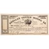 Image 1 : Chollar Copper Mining Company Stock Certificate  (77039)
