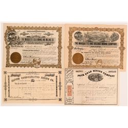 Colorado Mining Stock Collection  (117881)