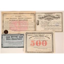 Colorado Mining Stocks Various Locations  (116992)