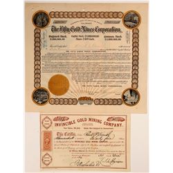 Colorado Mining Stocks Various Locations  (117842)