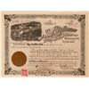 Image 1 : New Reliance Gold Mining Stock, Deadwood, S.D. Stock With Stunning Vignette  (111763)