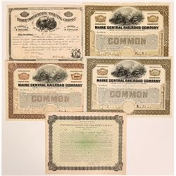 Maine Stock Group Mining and Railroad  (117886)