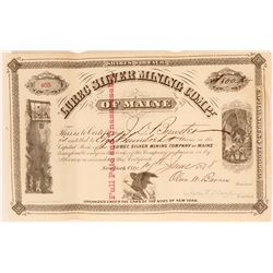 Lubec Silver Mining Co. of Maine  (117570)