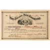 Image 1 : Jim Pascoe Iron Company of Marquette, Michigan Stock Certificate, 1881  (111764)