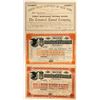 Image 1 : Three Different Comstock Tunnel Company Stock Certificates  (107238)