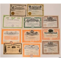 Utah Mining Stock Collection  (117908)