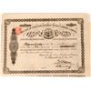 Image 1 : Cape of Good Hope Diamond Mining Company Certificate, England, 1881  (111777)