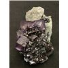 Image 1 : Fluorite and Sphalerite from Elmwood Mine, Tennessee  (53007)