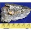 Image 1 : Gold in Gray Quartz, Shale   (117931)