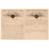 Image 1 : Double Eagle Mining & Milling Co. Letterheads w/ Gold Coin Vignette  (113269)