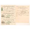 Image 1 : Basic City Mining & Land Co. Fancy Checks & LH (VA), 1890  (111935)