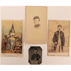 Three Civil War CDV's  (117282)