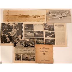 WWI WWII Article Photographs & Book  (117485)