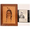 Image 1 : Inlay Native American Portrait  (117459)