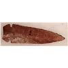 Image 1 : Red Chert Native American Projectile Museum Collection  (117355)