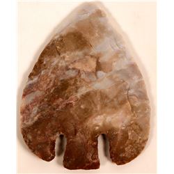 Polychrome Jasper Dart Point Texas  (117345)