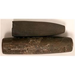 Native American Carved Tube Pipes  (117346)