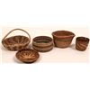Image 1 : Four Vintage Native American Baskets  (117056)