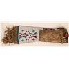 Image 1 : Plains Beaded Peace Pipe Bag  (119993)