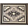 Image 1 : Toadlena Two Grey Hills Weaving  (119209)