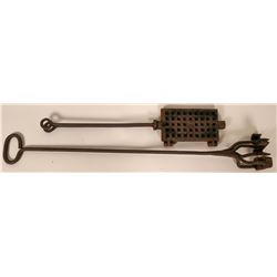 Branding Iron & Waffle Maker  (118277)
