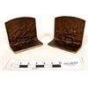 Image 1 : Brass bookends w/ Roping Cowboys  (119540)