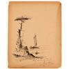 Image 1 : Sail boat with shore in foreground by Meyer Straus  (117455)