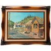 Image 1 : Mountain Town by Nevada Artist Max Bunnell  (114357)