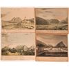 Image 1 : Original 1846 Stone Lithographs of Monterey Mexico  Series of Four  (117738)