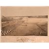 Image 1 : Original 1845 Stone Lithograph Birds-Eye View, Corpus Christi, Texas  (117739)