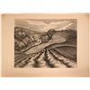 Image 1 : Ploughed Fields by Wanda Gag, American Artists Group lithograph  (116861)