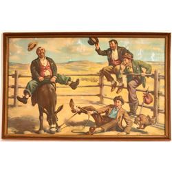 2 Vintage Western Prints  (117696)
