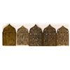 Image 1 : Slovenian 18th Century (?) Folding Traveling Quadptych Christian Alter Set   (116468)