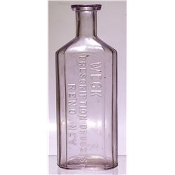 Large Rare Weck Medicine Bottle  (57932)