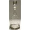 Image 1 : Large Engraved Frosted Glass Decanter  (117941)