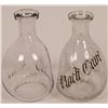 Image 1 : Vintage Pinch Back Bar Whiskey Bottles  (117689)