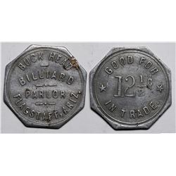 Flagstaff, AZ: Buck Head Billiard Parlor Token  (117592)