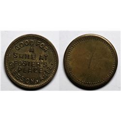 Gleeson, AZ: Foster's Place Token  (117599)