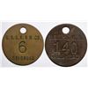 Image 1 : Gold Road, AZ Ghost Town Tokens  (117588)