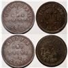 Image 1 : Humboldt, AZ Tokens: Roma Saloon and George W. Duvall   (119174)