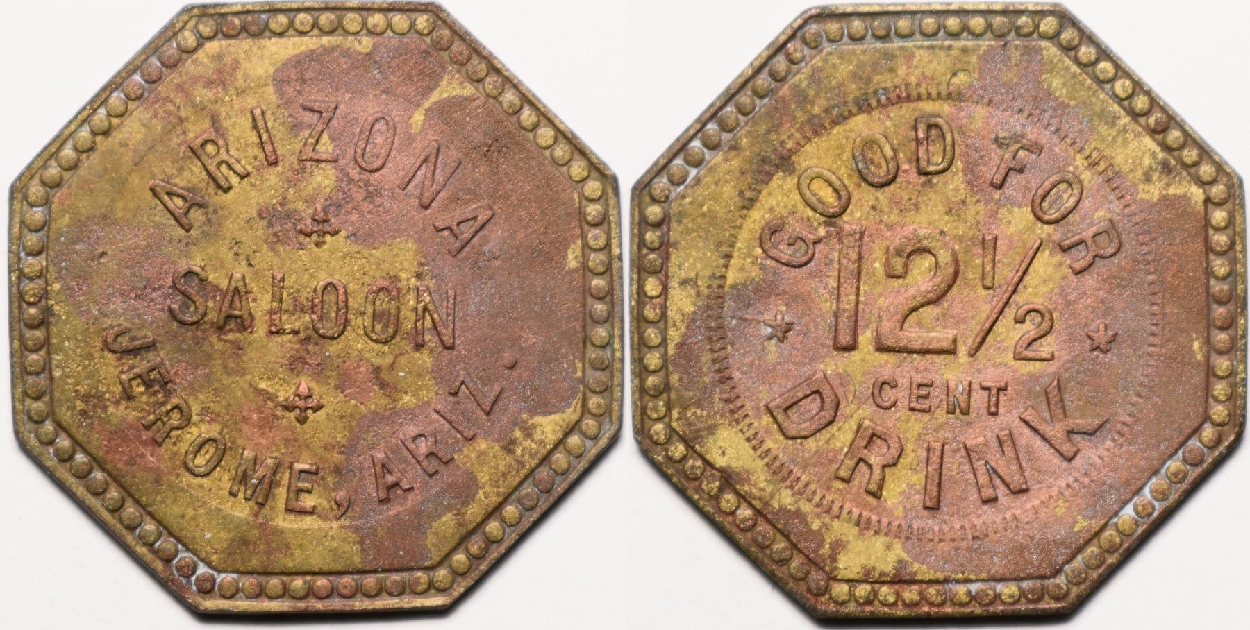 Jerome, AZ Token: Arizona Saloon (119912) - Holabird Western Americana ...